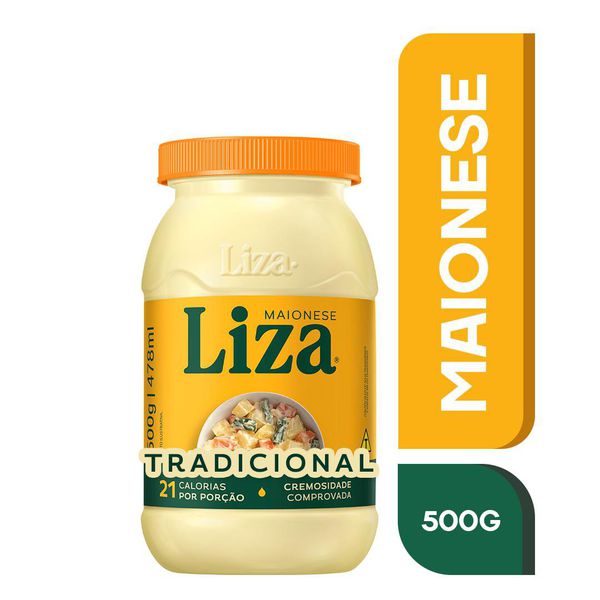 Maionese Tradicional Liza Pote 500g