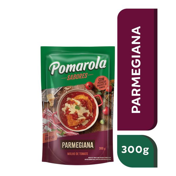 Molho De Tomate Pomarola Parmegiana 300g