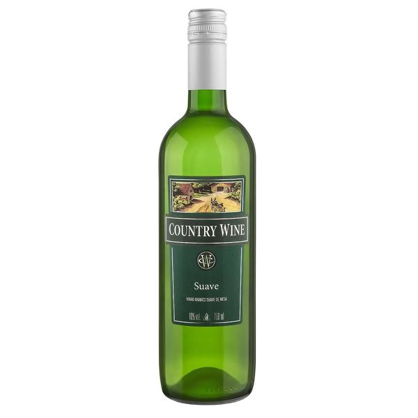 Vinho Country Wine 750ml Branco Suave