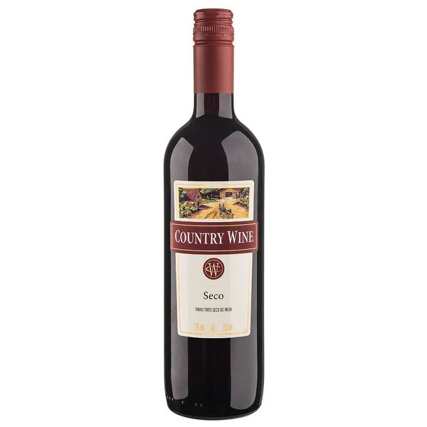 Vinho Country Wine 750ml Tinto Seco