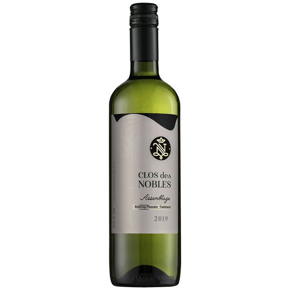 Vinho Clos Des Nobles Assemblage 750ml Branco Meio Seco