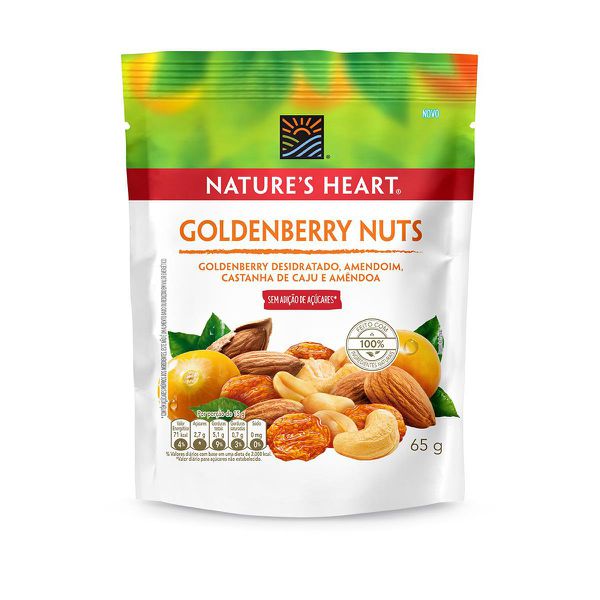 Snack Natures Heart Goldenberry Nuts 65g