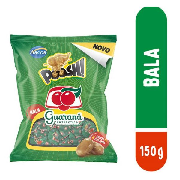 Bala Poosh Guaraná 150g