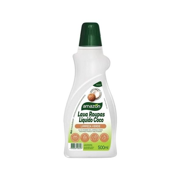 Lava Roupas Líquido Amazon Coco 500ml