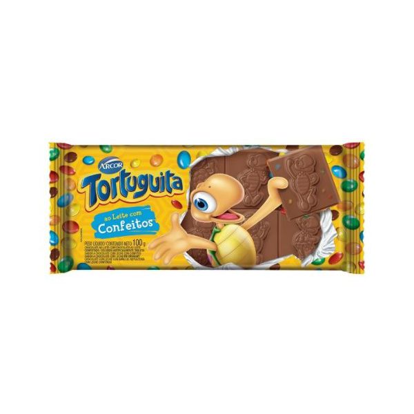 Chocolate Tortuguita Confeitos 100g