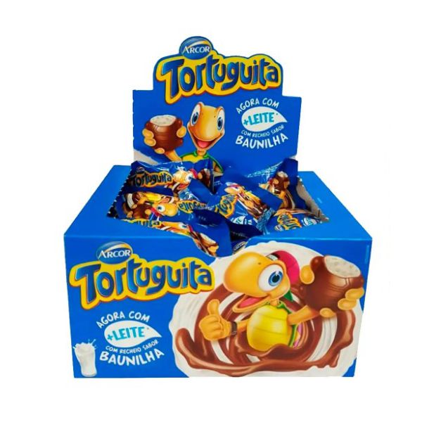 Chocolate Tortuguita Baunilha 15.5g Com 24 Unidades