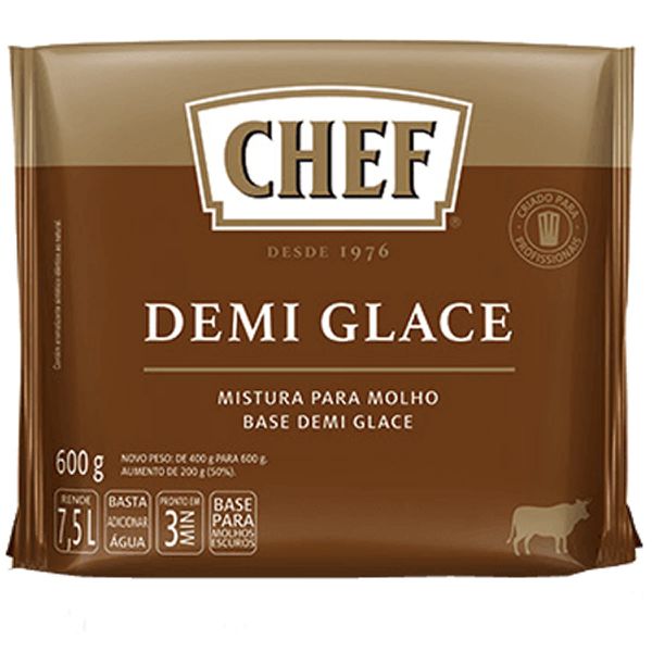 Mistura Para Molho Chef Demi Glace 600g
