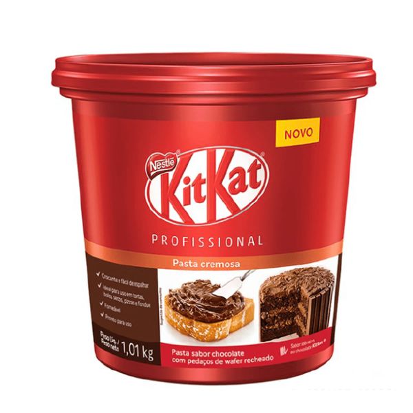 Recheio Cobertura De Chocolate Kit Kat 1,01 Kg