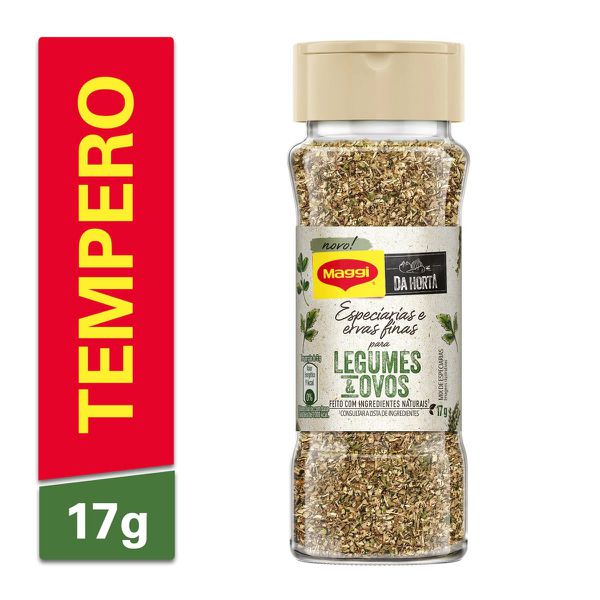 Especiarias e Ervas Finas Para Legumes & Ovos Maggi Da Horta 17g
