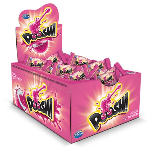 Chiclete Poosh Tutti Frutti 200g