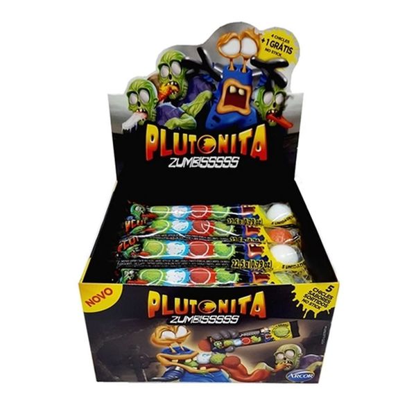 Chiclete Plutonita Zumbis 337g