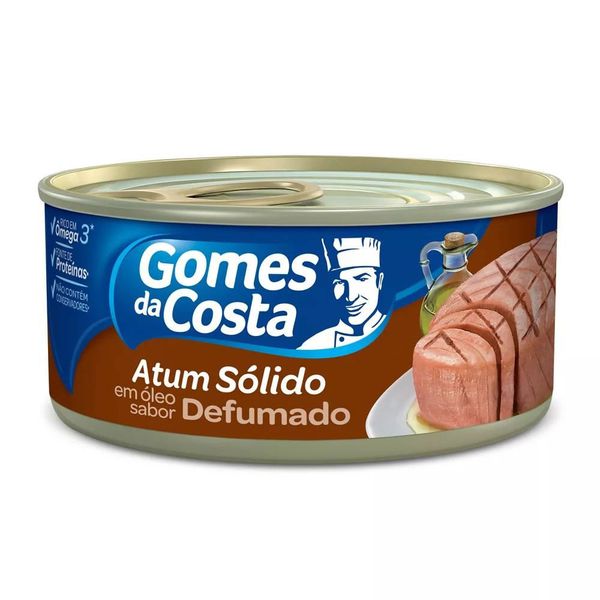 Atum Defumado Sólido Em Óleo Gomes Da Costa 170g