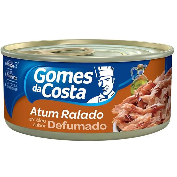 Atum Defumado Ralado Em Óleo Gomes Da Costa 170g