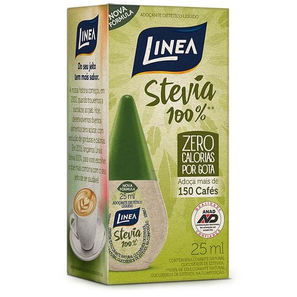 Adoçante Linea Stevia Líquido 25ml