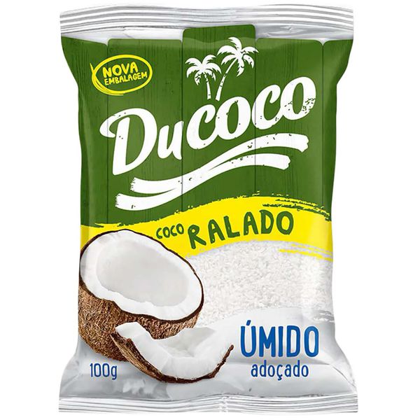 Coco Ralado Ducoco Úmido Adoçado 100g
