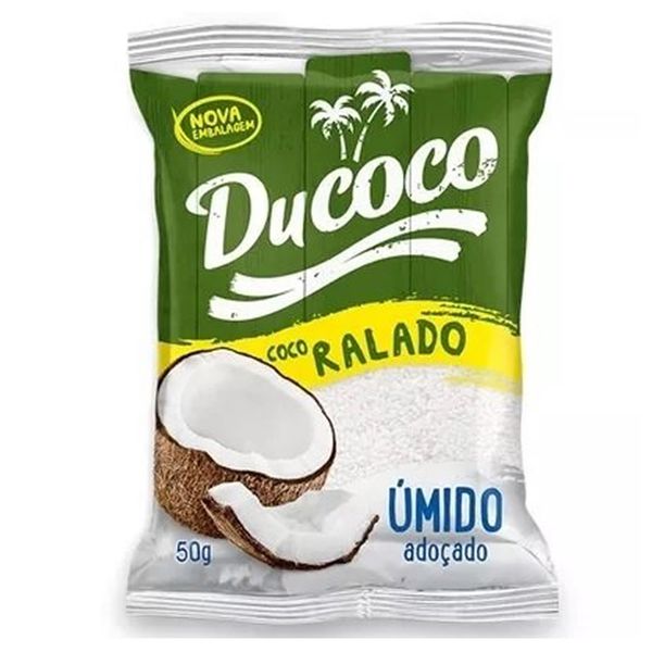 Coco Ralado Ducoco Úmido Adoçado 50g