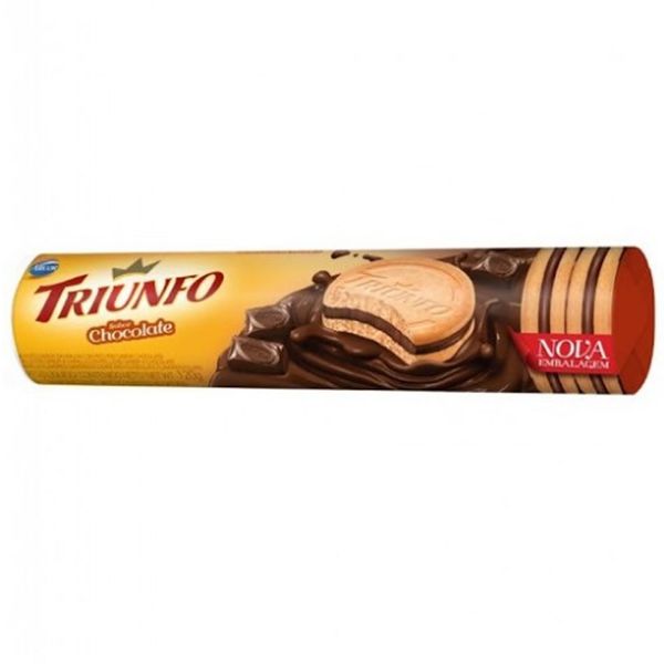 Biscoito Triunfo Recheado Chocolate 120g