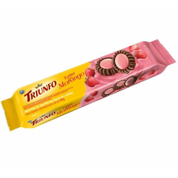 Biscoito Triunfo Torta Morango 90g