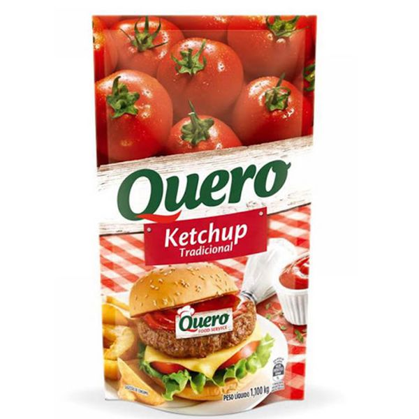 Ketchup Quero Tradicional 1,1kg