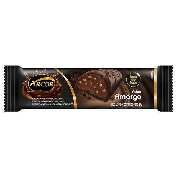 Chocolate Bomobom Recheado Amargo 35g