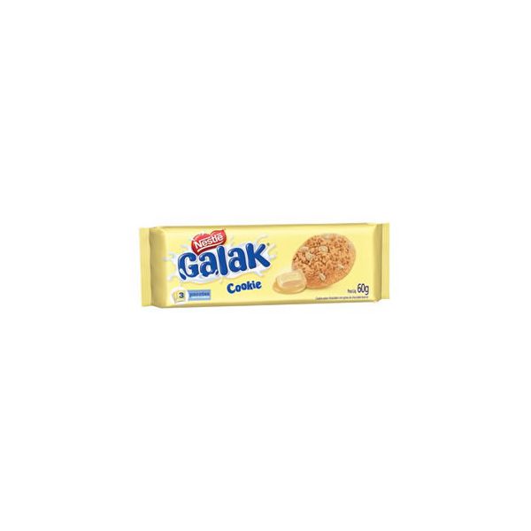 Cookie Galak Gotas Chocolate Branco 60g