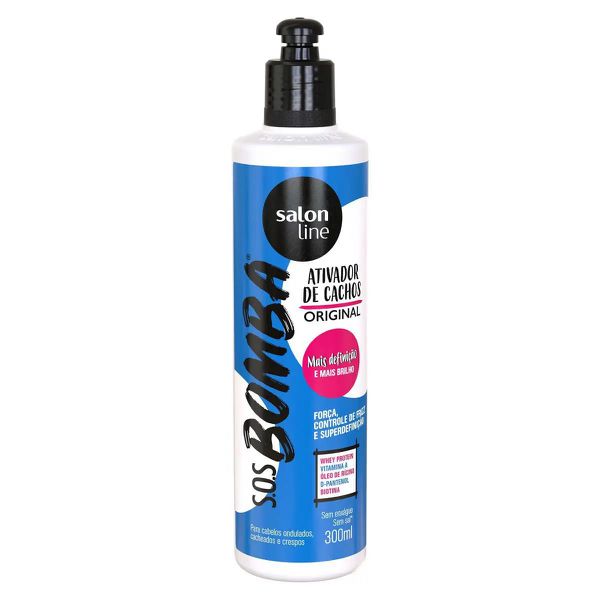 Ativador De Cachos Salon Line Sos Bomba 300ml