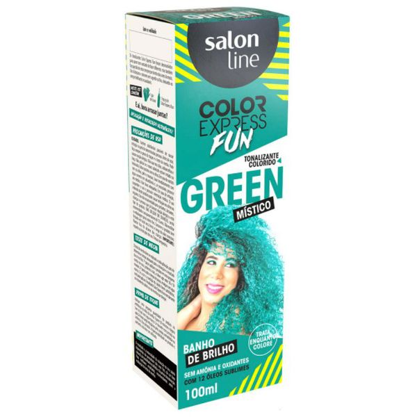 Tonalizante Color Kit Express Fun Green Mistico