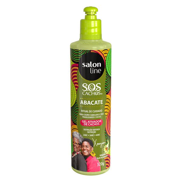 Gel Ativador Salon Line Sos Cachos Abacate 300ml