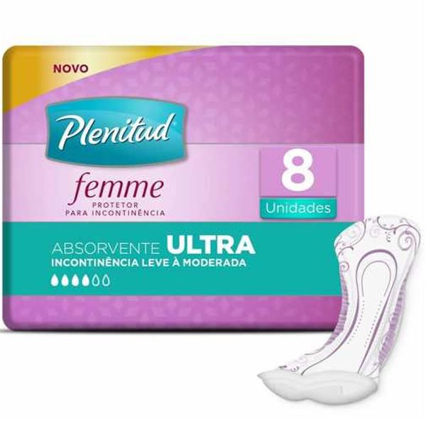 Absorvente Plenitud Femme Ultra 8 Unidades