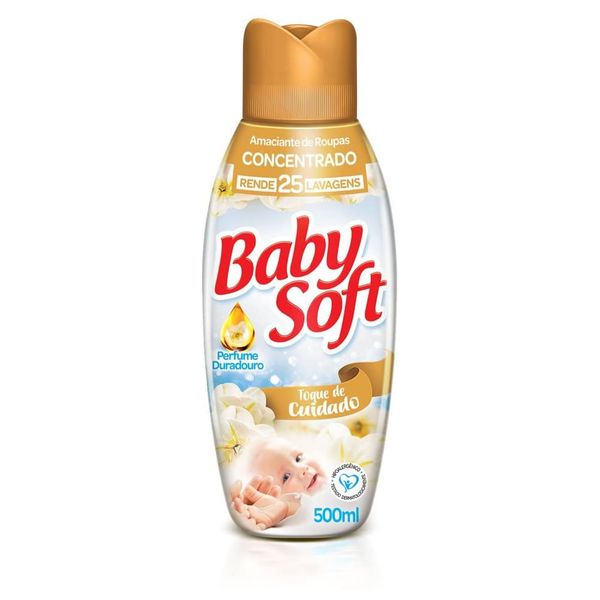 Amaciante Baby Soft Concentrado Toque De Cuidado 500ml