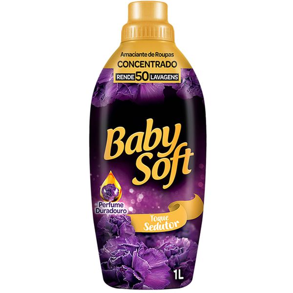 Amaciante Baby Soft Concentrado Toque Sedutor 1l