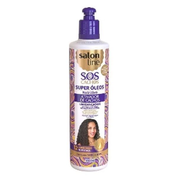 Ativador De Cachos Salon Line Sos Nutritivo 300ml