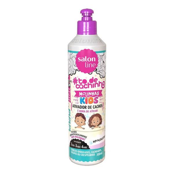 Ativador De Cachos Salon Line #todecachinho Kids 300ml