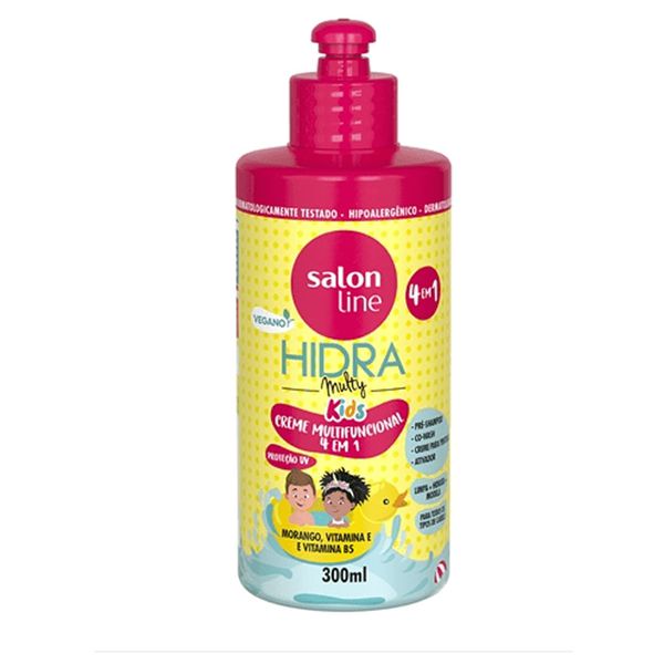 Creme Para Pentear Salon Line Multifuncional Hidra Multy Kids 300ml