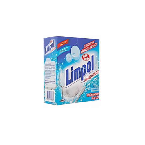 Detergente Tablete Limpol Máquina De Lavar 500g