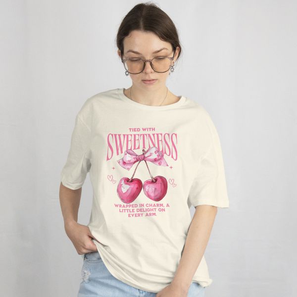 Camiseta Feminina T- SHirt Tied with Sweetnes