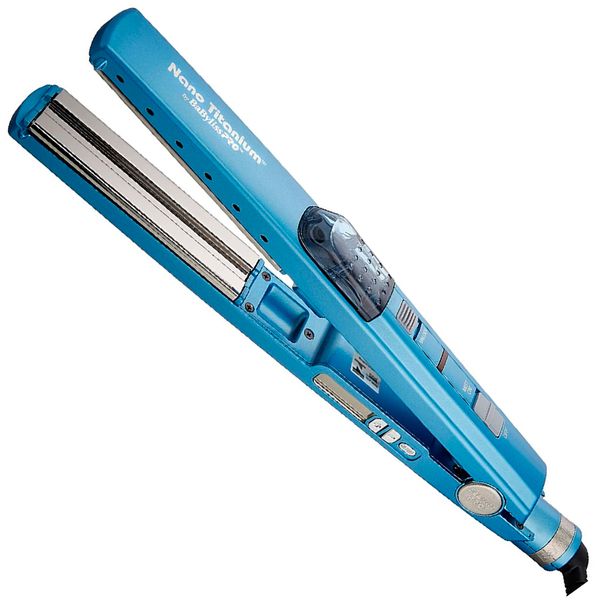 Prancha Babyliss Pro Nano Titanium Ultrasonic Névoa Fria 1 1/4 - Média