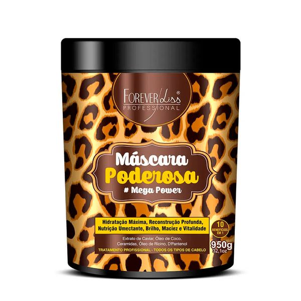 Forever Liss Máscara Poderosa Mega Power 10 em 1 - 950g