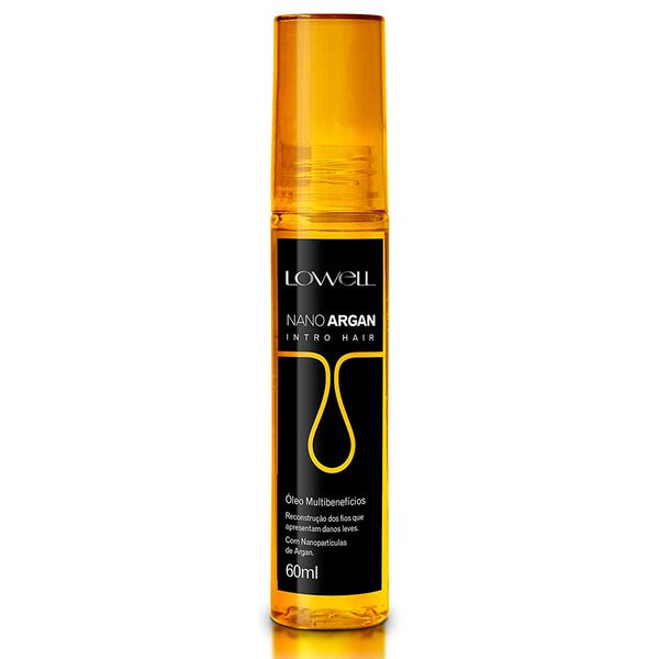 Lowell Nano Argan Intro Hair Óleo Capilar Multibenefícios - 60ml