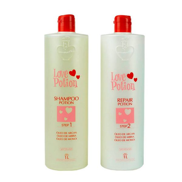 Love Potion Repair Potion Escova Progressiva Kit - 2 x 1 Litro