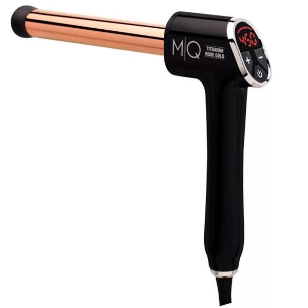 Modelador de Cachos MQ Hair Titanium Rose Gold em L 25mm - Bivolt