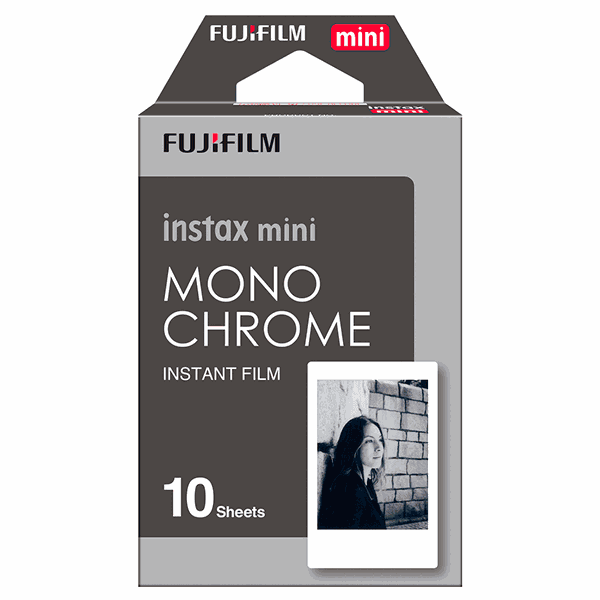 Filme Instantâneo Fujifilm Instax Mini Monochrome 10 Unidades