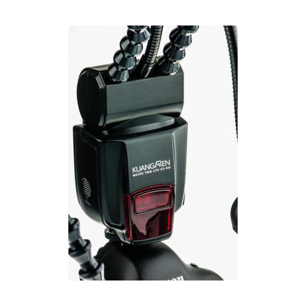 Flash Twin Kuangren Macro Flexível Venus Optics KX-800 Laowa Twin