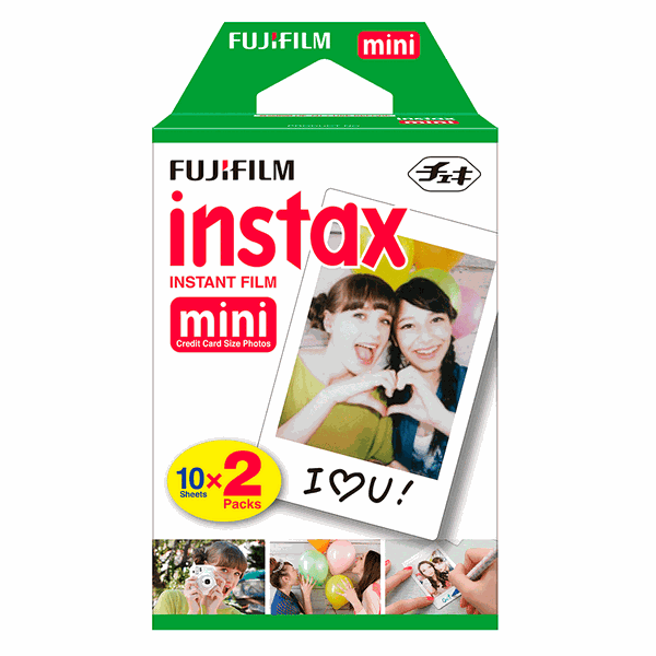 Filme Instantâneo Fujifilm Instax Mini 20 Unidades