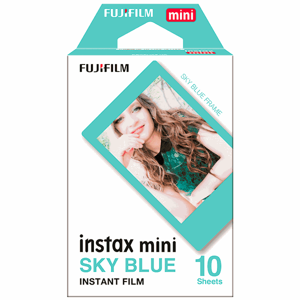 Filme Instax Mini Sky Blue 10 fotos