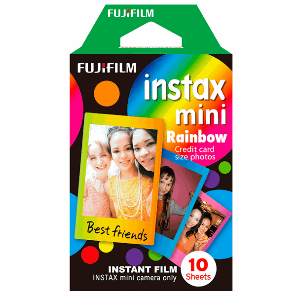 Filme Instax Mini Rainbow 10 fotos