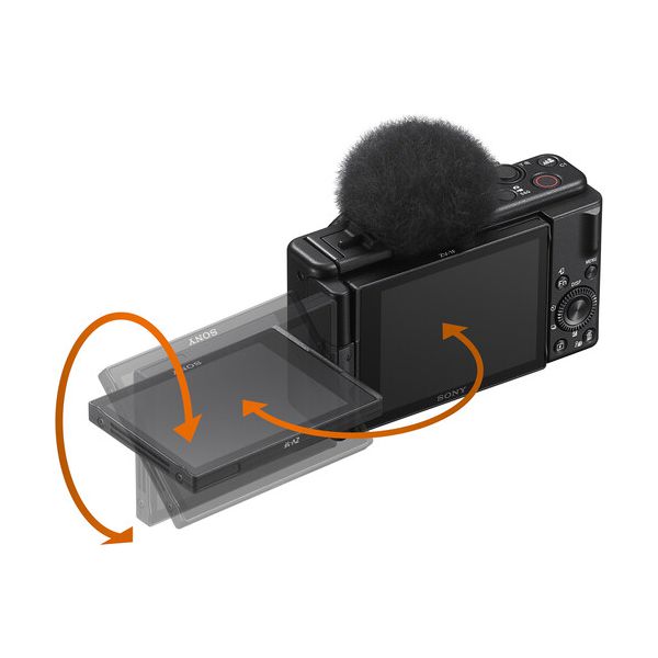 Camera Sony ZV-1F Vlogging Camera (Black) | Shop da Fotografia