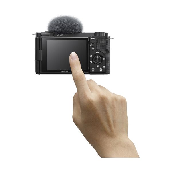 Câmera Sony ZV-E10 com lente de 16-50 mm (preta) | Shop da Fotografia