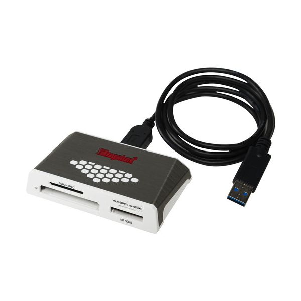 Leitor de cartão Kingston USB 3.0 de alta velocidade