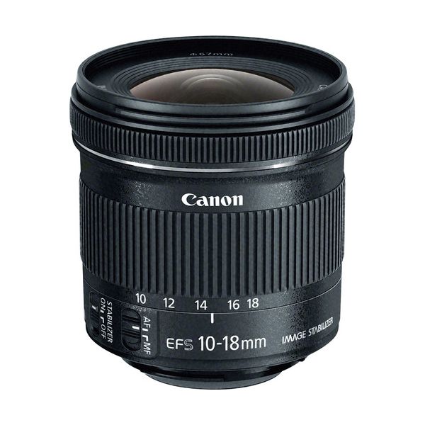 Lente Canon EF-S 10-18mm F/4.5-5.6 IS STM